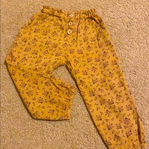 Zara Kids toddler floral pant